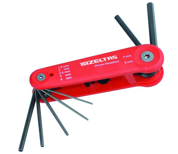 İZELTAŞ ALLEN ANAHTAR KASET TAKIMI 7 PARÇA