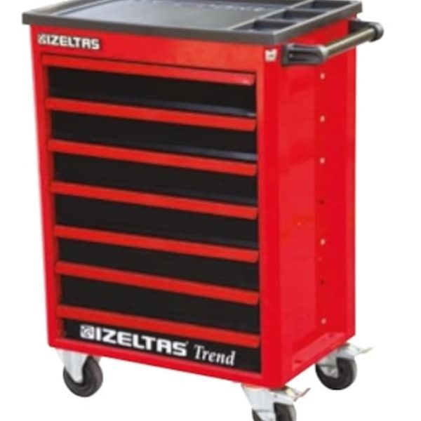 İZELTAŞ TREND 7 ÇEKMECELİ TAKIM DOLABI DOLU-93-