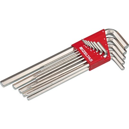 İZELTAŞ ALLEN ANAHTAR TAKIMI UZUN 12 PARÇA ALTI KÖŞE