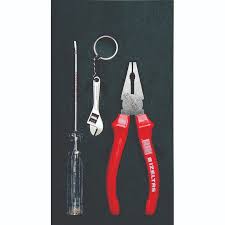 İZELTAŞ PENSE VE KONTROL KALEMİ 2 Lİ SET ANAHTARLIKLI