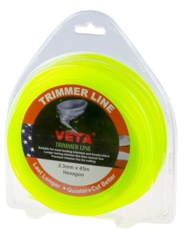 VETA TIRPAN MİSİNASI PRO SARI 6 KÖŞE 3,3 MM / 45 MT
