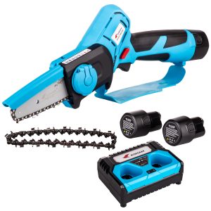 KH-3GXD40HS10.8B KOHAM AKÜLÜ ZİNCİRLİ TESTERE 10,8V 2.5 AH İKİ AKÜLÜ 10CM PALA BOYU + YEDEK ZİNCİR