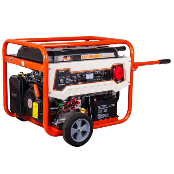 PA11000JM3-5 PALMERA EUR5 BENZİNLİ JENERATÖR TRİFAZE  220V / 380V 10,37 KVA / 8 KW MARŞLI