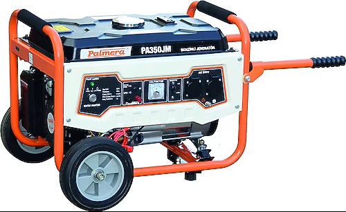 PA350JM5 PALMERA BENZİNLİ JENERATÖR MONOFAZE 220V 3,5 KVA / 2,5 KW MARŞLI EURO5